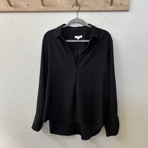 Nordstrom Classic Black Blouse